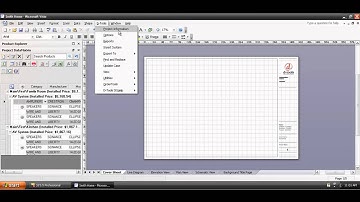 Creating a Visio Project File
