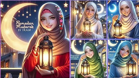 Ramzan Mubarak Ai photo editing | Ramzan Mubarak name wali dp | Ramzan Mubarak photo editing | bing