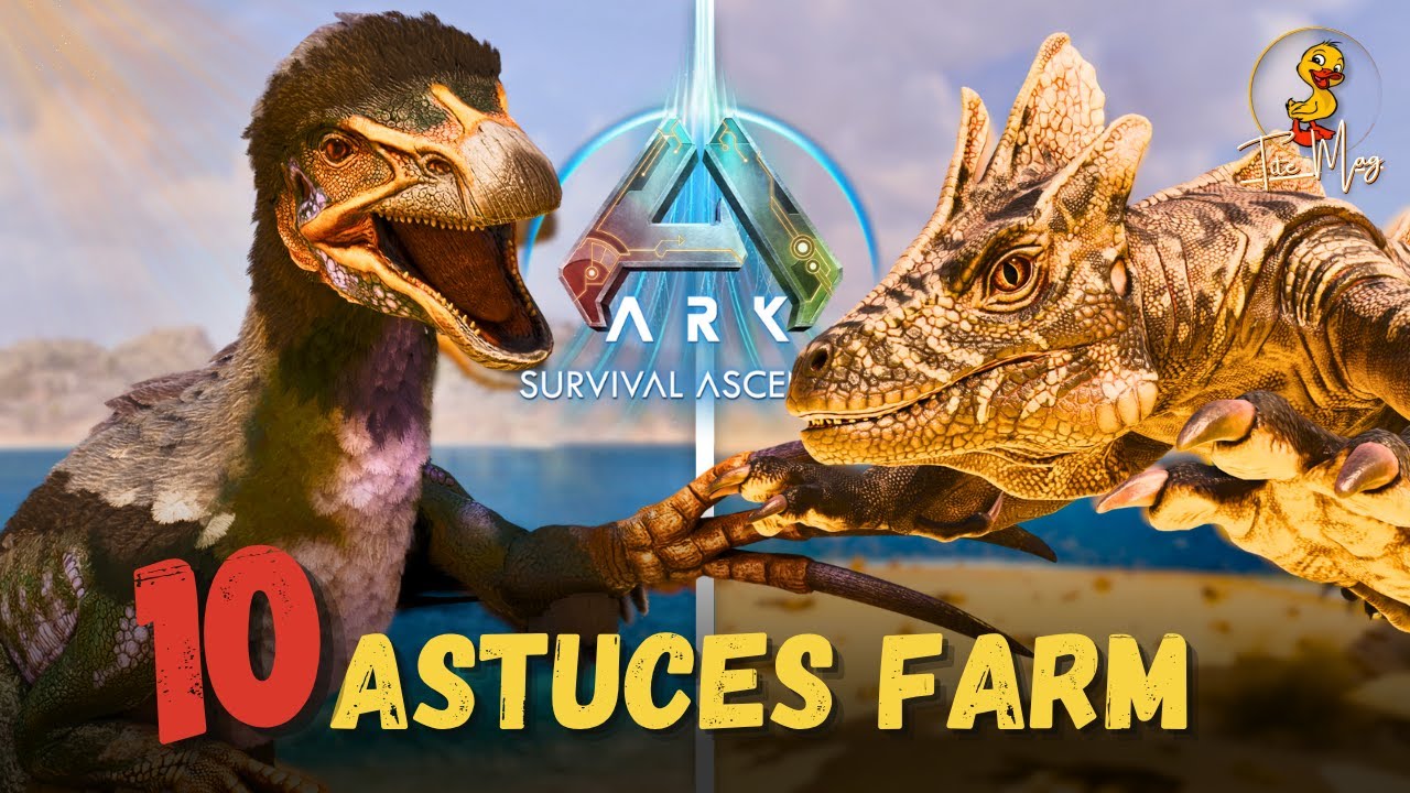 10 ASTUCES de FARM que tout survivant doit connaître sur ARK Survival Ascended !
