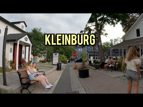 Kleinburg Village Vaughan Ontario Canada Travel August 2021