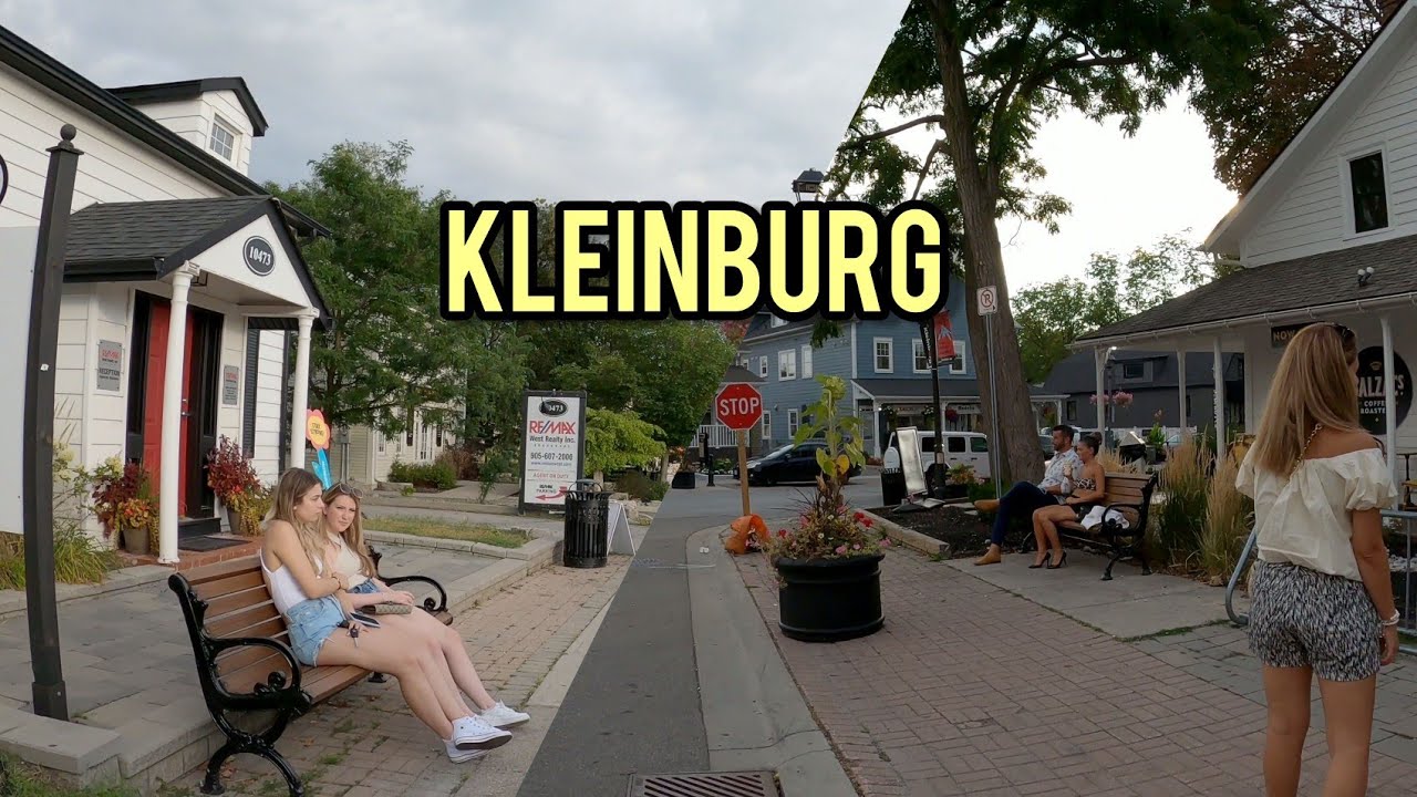 Kleinburg Village Vaughan Ontario Canada Travel August 2021 YouTube