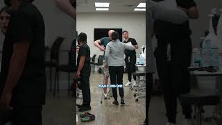 How to walk with one crutch?