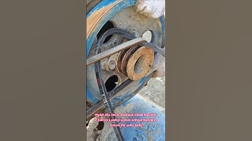 MECHANIC HACK! 🔧 Quick Trick to Install Inner V-Belt Without Removing Outer Ones! #DIYRepair #diy