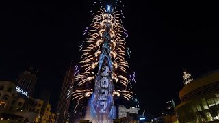 Burj Khalifa Fireworks - Happy New Year 2022