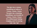 Dua Lipa - Homesick (Lyrics)