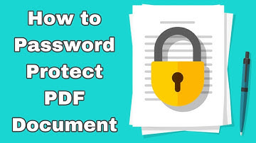 How to Password Protect a PDF - how to protect digital products and password protect pdf files