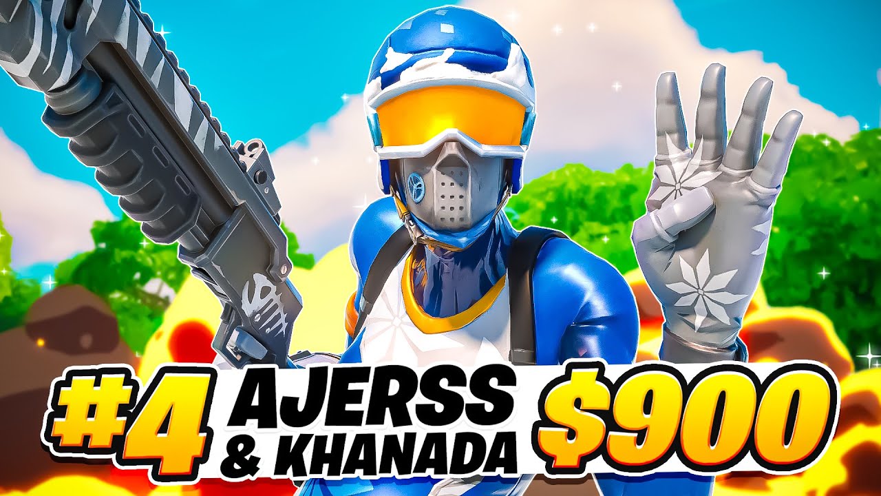 4TH DUO CASH CUP FINALS 🏆 ($900) w/ Khanada | Ajerss - YouTube