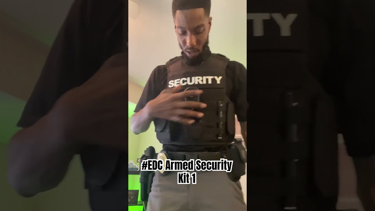 Armed Security Drip Check Preshift Edc Gun Glockboyz Glock