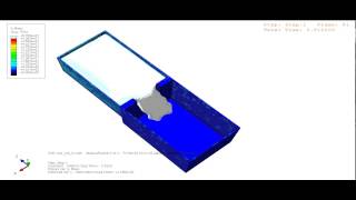 Coupled Lagrangian-Eulerian (CEL) analysis in Abaqus