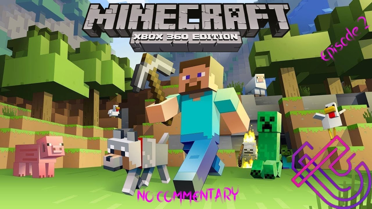 Minecraft Xbox 360 Edition Gameplay - No Commentary Ep.2 - YouTube