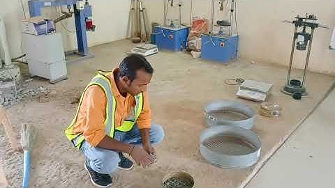 AGGREGATE IMPACT VALUE TEST AS PER (IS:2386 PART-4) IN HINDI