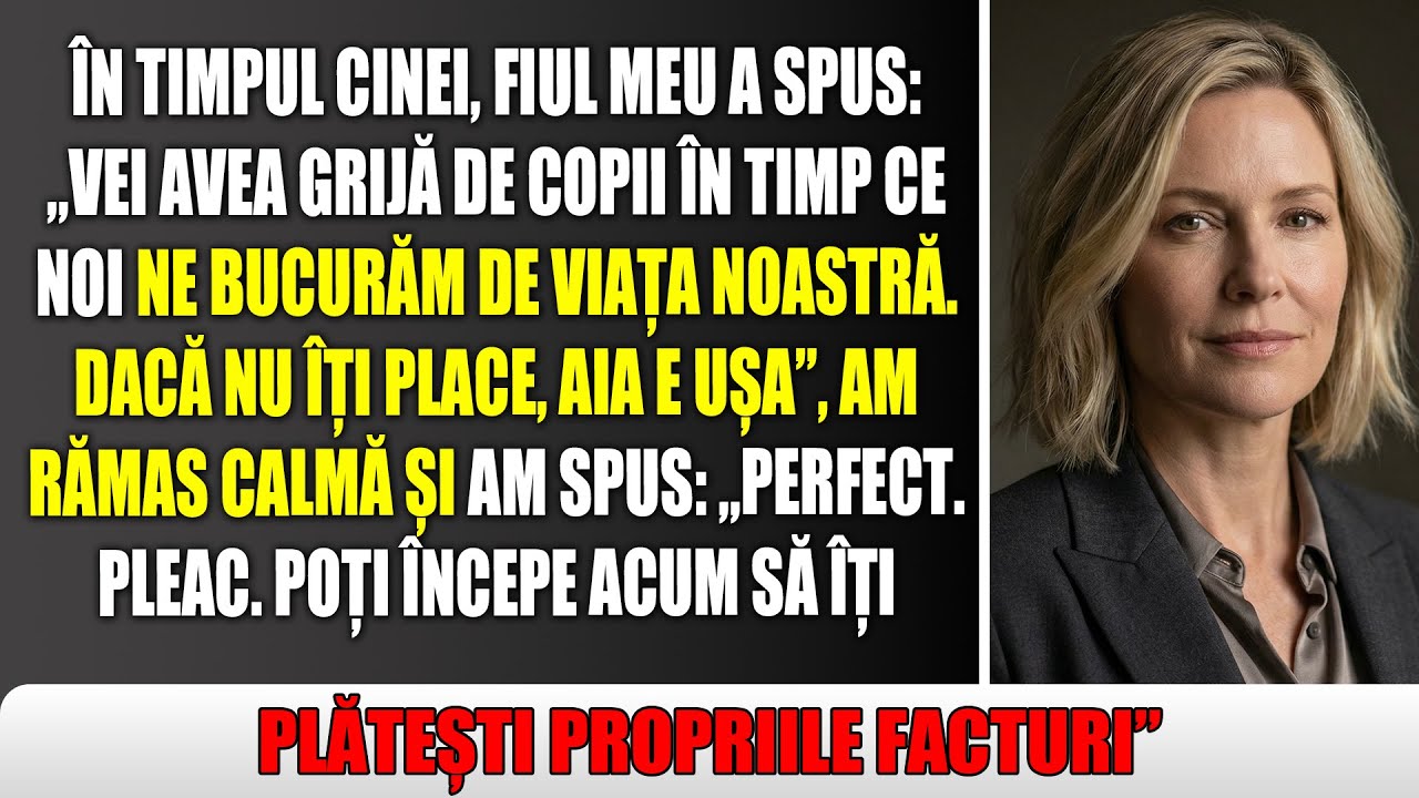 Fiul meu a râs: „Eu sunt șeful acum — tu cureți toaleta! Asta e regula!”