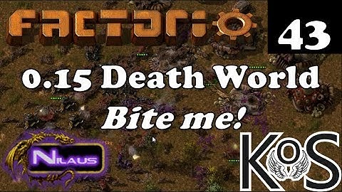 Factorio 0.15 Death World - E43 - Finishing the perimeter
