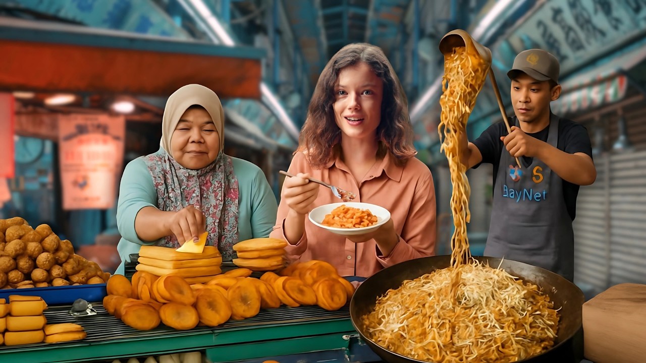 Avec 1€, tu manges quoi en Malaisie ? 🇲🇾 (Kuching, Bornéo)