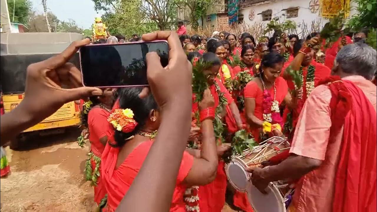 om-shakti-mala-pooja-in-my-village-youtube