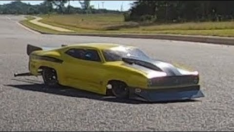 No Prep RC Drag Race car test video and build