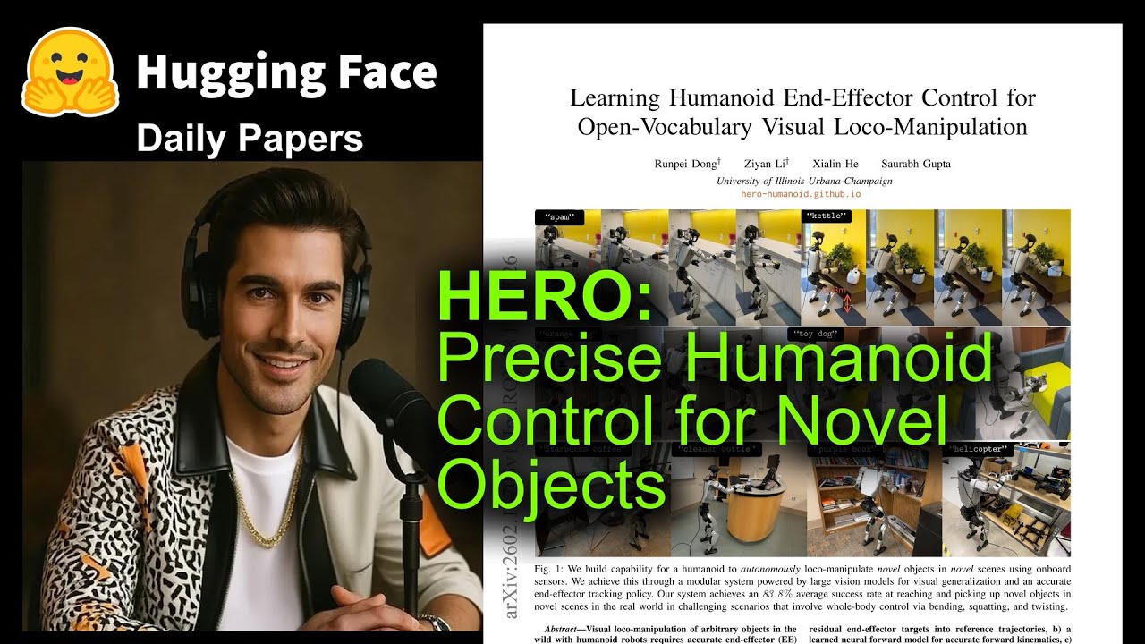 HERO: Precise Humanoid Control for Novel Objects