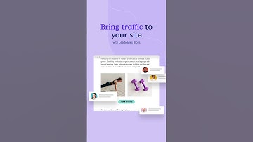 Introducing Blogging with Leadpages 💜✨🖥️