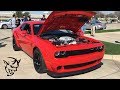 Dodge Demon supercharger whine is LOUD