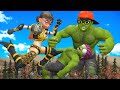 Scary Teacher 3D - Hulk vs Super-Man Tani and Miss T vs ZombieHulk