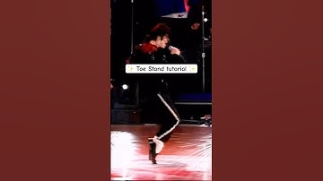 Michael Jackson - Toe Stand Tutorial ✨