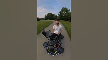 I Made a Self-Driving Go Kart! #shorts