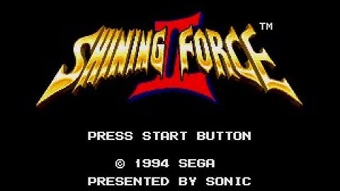 Sega Genesis - Shining Force II - Intro/Opening