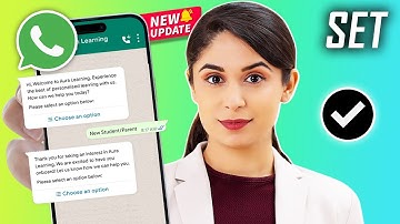 How to set WhatsApp Auto Greeting Message - Full Guide