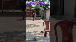 Chair ❌️ Shoe ✅️ Hit /Bowling Practice/Today Practice#cricket #bowling#practice #shortsfeed#ipl2026