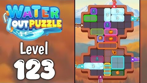 Water Out Puzzle Level 123 Walkthrough