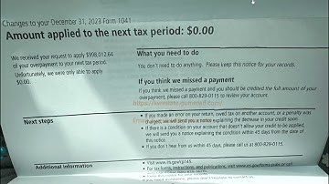 "WE MADE CHANGES TO YOUR 2023 1041 TAX RETURN"