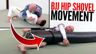 The BJJ Hip Shovel Movement Explained (Plus Solo Heavy Bag Drill)