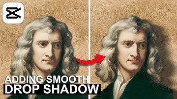 How to make smooth drop shadow in Capcut