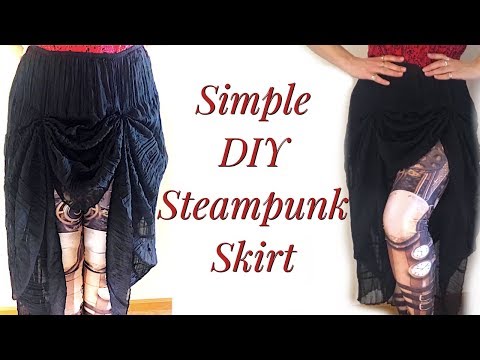 간단한 DIY Steampunk 스커트