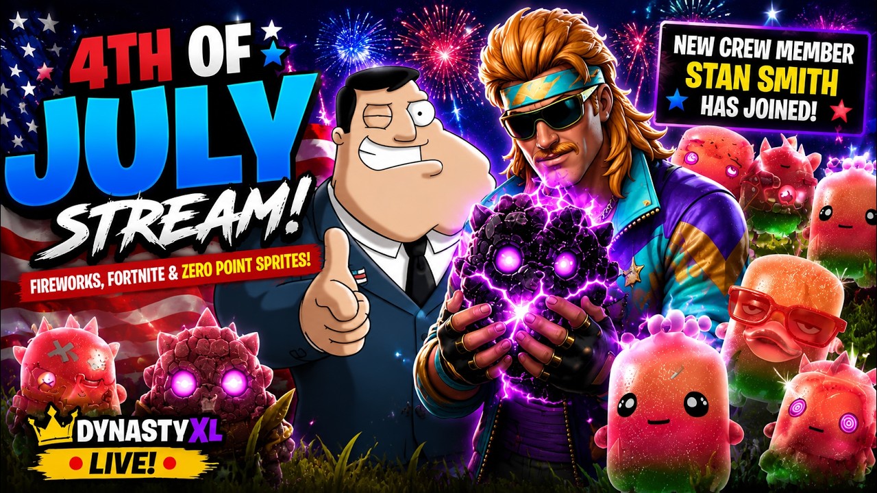 🔴LIVE FORTNITE 🎆HAPPY BIRTHDAY AMERICA🥳