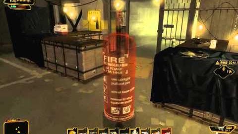 Deus Ex: Human Revolution - Fire Extinguisher