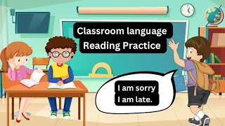 Classroom Language | Classroom Dialogue | English Conversation #classroomlanguage #kidslearning