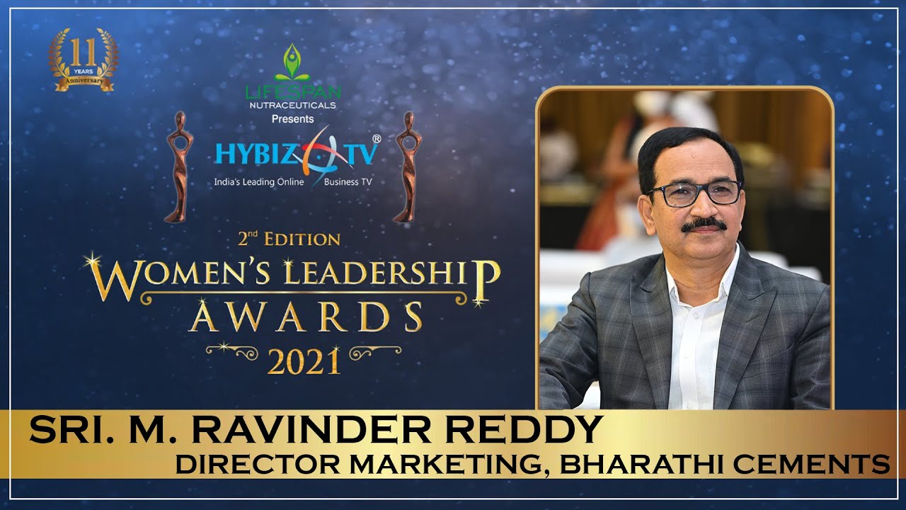 Hc Ravinder Reddy M. Ravinder Reddy Director Marketing | Bharathi Cement at WLA 2021 ...