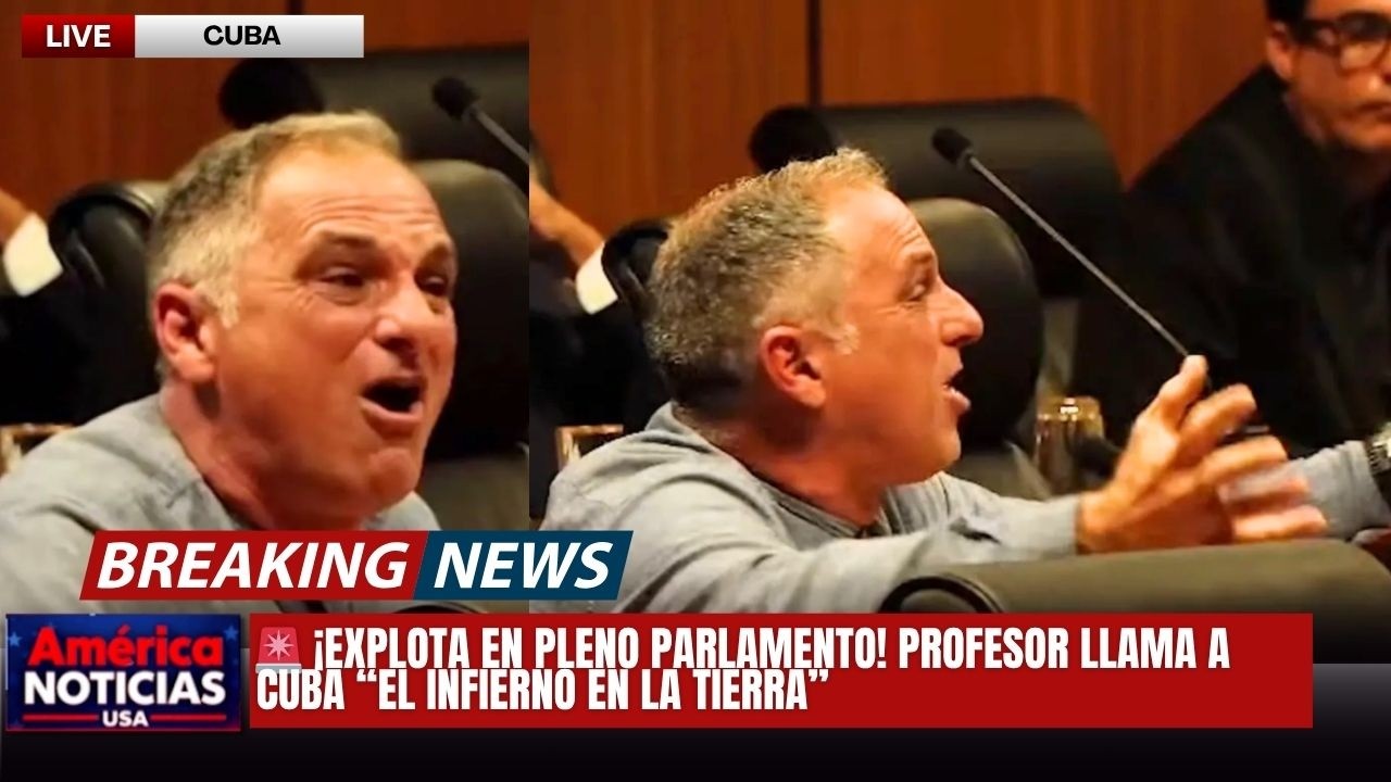 🚨 ¡EXPLOTA EN PLENO PARLAMENTO URUGUAYO! Profesor llama a Cuba “el infierno en la tierra”