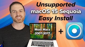 Install macOS 15 Sequoia on Unsupported Macs in 6 EASY Steps