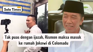 Download Lagu Tak Puas dengan Ijazah Jokowi, Rismon GeruduK Rumah Pemberian Negara untuk Jokowi di Colomadu MP3 Download Lagu Tak Puas dengan Ijazah Jokowi, Rismon GeruduK Rumah Pemberian Negara untuk Jokowi di Colomadu MP3