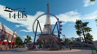 14Bis: The First Flight  NoLimits 2 (Vekoma Flying Coaster)