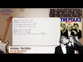 Roxanne The Police Guitar Backing Track With Chords And Lyrics mp3