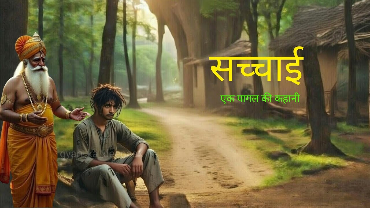सच्चाई की ताकत | पागल से राजसिंहासन तक | MORAL STORY |  #gyan_ka_deepaak #motivation