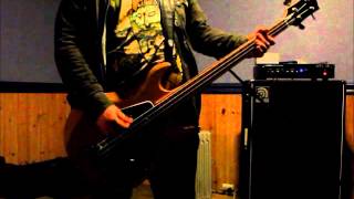 Kvelertak - Spring Fra Livet - Bass cover (Studio quality)