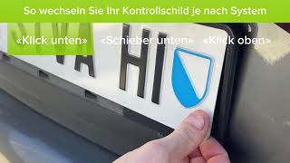 So wechseln Sie Ihr Kontrollschild je nach System