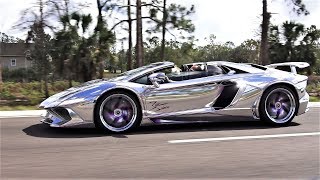 Lamborghini Aventador vs Huracan vs Gallardo FULL SPEED Accelerating ADRENALINE RUSH BullFest 2018