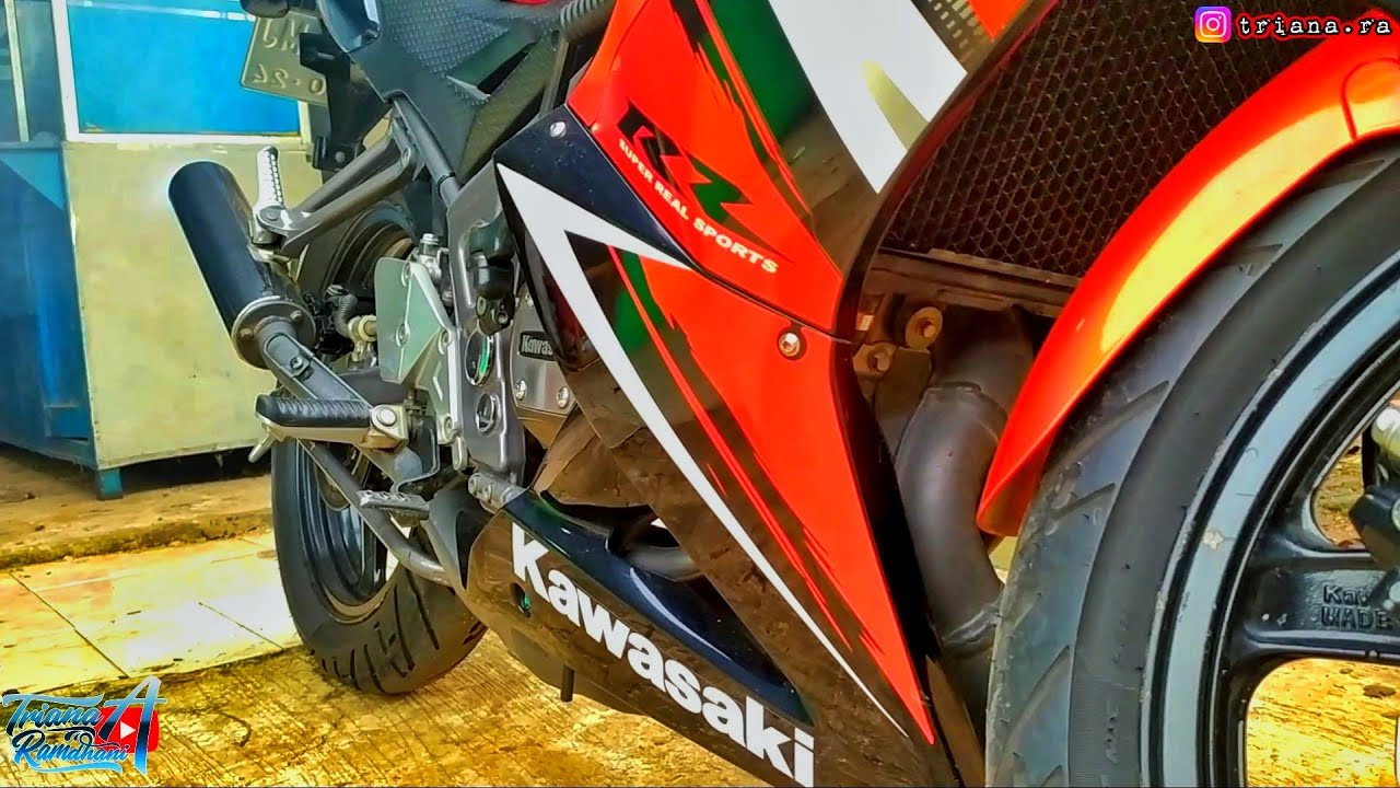 TEST SOUND KAWASAKI NINJA RR KNALPOT ORIGINAL - YouTube