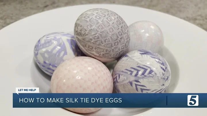 Let Me Help: Making tie-dye Easter eggs