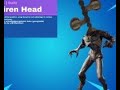 Siren head has invaded fortnite